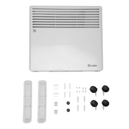 MATRIX Конвектор электрический CH-1000, 1000 Вт, X-образный нагреватель, термостат, колеса 98105