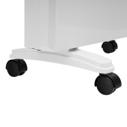 MATRIX Конвектор электрический CH-1500, 1500 Вт, X-образный нагреватель, термостат, колеса 98106