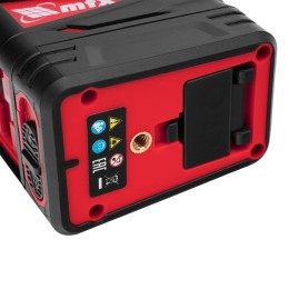 Matrix Лазерный уровень QBC RED Basic SET, 10 м, красный луч, батарейки, резьба 1/4" 35010