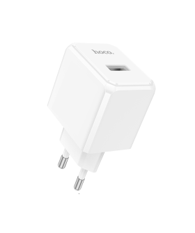 HOCO Блок питания сетевой 1 USB CS11A Ocean, 2.1А, цвет: белый
