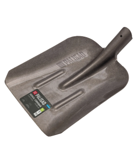 Palisad Лопата совковая, 235х285, ребра жесткости, рессорная сталь, 0,9 кг, без черенка, LUXE 61326