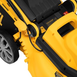 Denzel Газонокосилка электрическая GMC-2000, шир. 44см, 2000 Вт, 6 уров., травосб. 45 л 96630