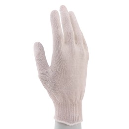 Сибртех Перчатки трикотажные, с ПВХ точкой, 10 класс, 50 пар в уп. 68019