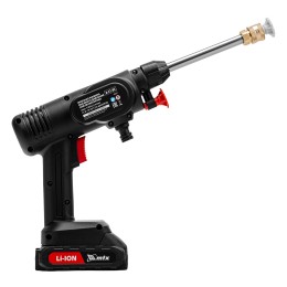 Matrix Моечная машина высокого давления аккумуляторная А-21-02, 40 бар, 4 л/мин, Li-ion 21 В, 2 акк. 58211