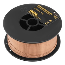 Denzel Омедненная проволока ER70S-6, диам. 0,8 мм, 1 кг, диам. катушки D100 97540