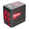 Лазерный уровень QBC RED Basic SET, 10 м, красный луч, батарейки, резьба 1/4" MTX 35010