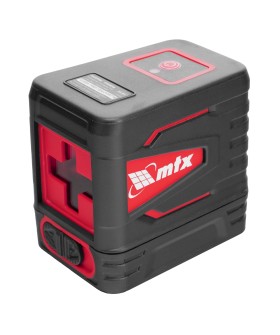 Matrix Лазерный уровень QBC RED Basic SET, 10 м, красный луч, батарейки, резьба 1/4" 35010