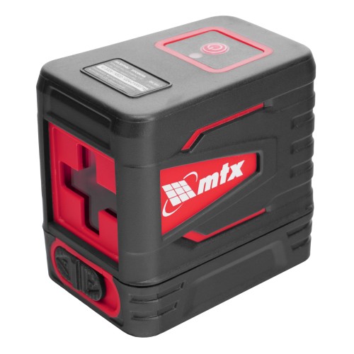 Лазерный уровень QBC RED Basic SET, 10 м, красный луч, батарейки, резьба 1/4" MTX 35010