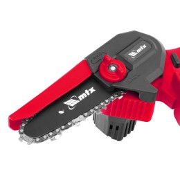 Matrix Цепная мини-пила аккумуляторная, MCS-100, шина 100 мм, Li-Ion, 20 В 58640