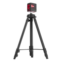 Matrix Лазерный уровень QBC RED Pro SET, 10 м, красный луч, батарейки, штатив 350105