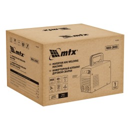 Matrix Инверторный аппарат дуговой сварки MMA-200BS, 200 А, ПВ 60% 94398