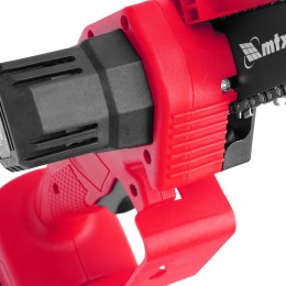 Matrix Цепная мини-пила аккумуляторная, MCS-100, шина 100 мм, Li-Ion, 20 В 58640
