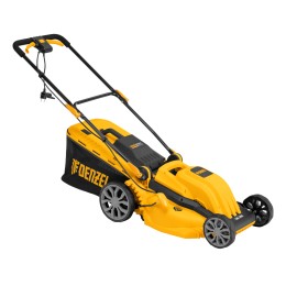 Denzel Газонокосилка электрическая GMC-2000, шир. 44см, 2000 Вт, 6 уров., травосб. 45 л 96630