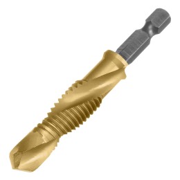 Denzel Набор сверл-метчиков, М4-М12, Р6М5 76781