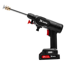 Matrix Моечная машина высокого давления аккумуляторная А-21-02, 40 бар, 4 л/мин, Li-ion 21 В, 2 акк. 58211