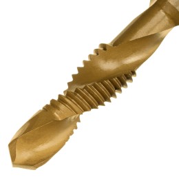 Denzel Набор сверл-метчиков, М4-М12, Р6М5 76781