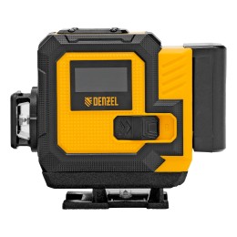 Denzel Лазерный уровень мультипризменный DLV-360-3C, 30 м, зеленый луч, Li-Ion 2,4 Aч, кейс 35080