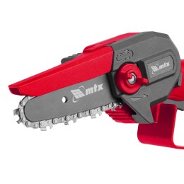 Matrix Цепная мини-пила аккумуляторная, MCS-100, шина 100 мм, Li-Ion, 20 В 58640