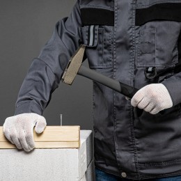 Сибртех Перчатки трикотажные, с ПВХ точкой, 10 класс, 50 пар в уп. 68019