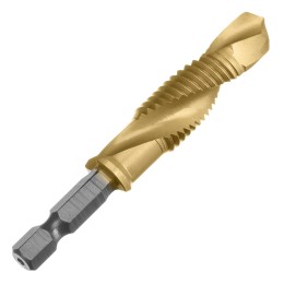 Denzel Набор сверл-метчиков, М4-М12, Р6М5 76781