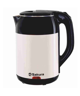 SAKURA Электрический чайник SA-2168BW 1,8л