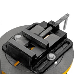 Denzel Станок сверлильный радиальный DDM-550R, 550 Вт, 16 мм, 12 ск., настольный 95323