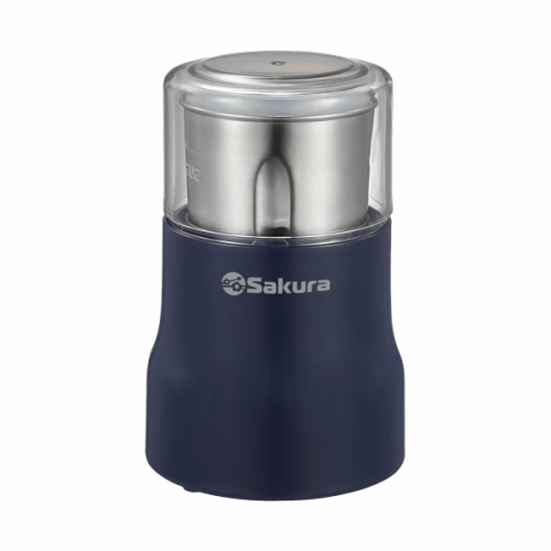 Кофемолка Sakura SA-6176BL 150Вт 50гр син
