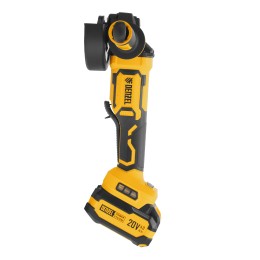 Denzel Машина шлифовальная угловая аккумуляторная бесщет. AGH-BL-20-125, Li-Ion, 20 В 27010