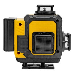 Denzel Лазерный уровень мультипризменный DLV-360-4C, 30 м, зеленый луч, Li-Ion 2,4 Aч, кейс 35081