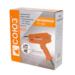 СОЮЗ Фен технический ТПС-18002