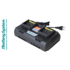 зарядное устройство Sturm! 1BatterySystem 18 В, 2 x 4 А для двух батарей SBC1822