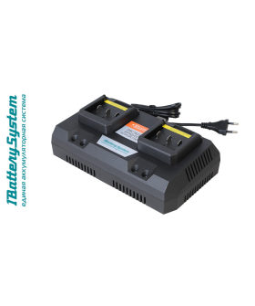 Sturm зарядное устройство Sturm! 1BatterySystem 18 В, 2 x 4 А для двух батарей SBC1822
