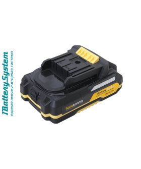 Hanskonner HBP2002 аккумулятор 18 В, 1BatterySystem, 2.0 Ач, USB-разъем