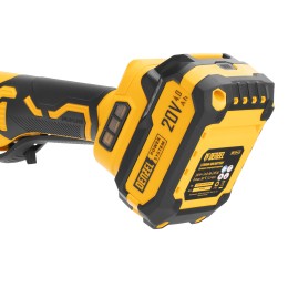 Denzel Машина шлифовальная угловая аккумуляторная бесщет. AGH-BL-20-125, Li-Ion, 20 В 27010