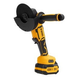 Denzel Машина шлифовальная угловая аккумуляторная бесщет. AGH-BL-20-125, Li-Ion, 20 В 27010