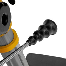 Denzel Станок сверлильный радиальный DDM-550R, 550 Вт, 16 мм, 12 ск., настольный 95323