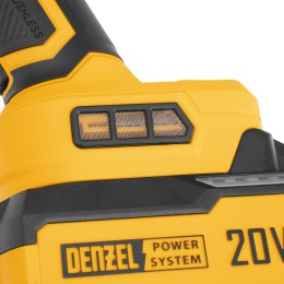 Denzel Машина шлифовальная угловая аккумуляторная бесщет. AGH-BL-20-125, Li-Ion, 20 В 27010