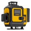 Лазерный уровень мультипризменный DLV 360-4T, 30 м, зеленый луч, Li-Ion 2,4 Aч, штатив Denzel 350815
