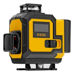 Denzel Лазерный уровень мультипризменный DLV 360-4T, 30 м, зеленый луч, Li-Ion 2,4 Aч, штатив 350815