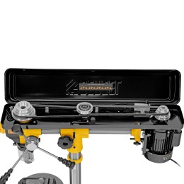 Denzel Станок сверлильный радиальный DDM-550R, 550 Вт, 16 мм, 12 ск., настольный 95323