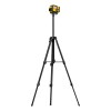 Лазерный уровень мультипризменный DLV-360-3T, 30 м, зеленый луч, Li-Ion 2,4 Aч, штатив Denzel 350805