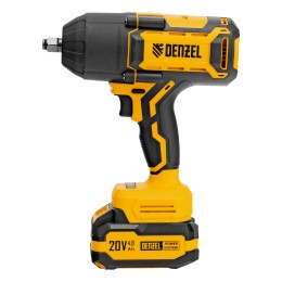 Denzel Гайковерт ударный аккумуляторный бесщет. CIWH-BL-20-1000, Li-Ion, 20 В 26528