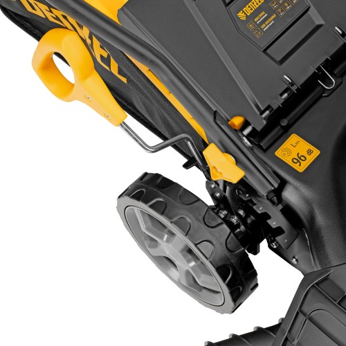 Газонокосилка бензиновая GLD-410-K, 150 см3, 41 см, 40 л Denzel 58812