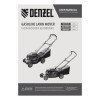 Газонокосилка бензиновая GLD-410-K, 150 см3, 41 см, 40 л Denzel 58812