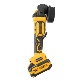 Denzel Машина шлифовальная угловая аккумуляторная бесщет. AGH-BL-20-125, Li-Ion, 20 В 27010