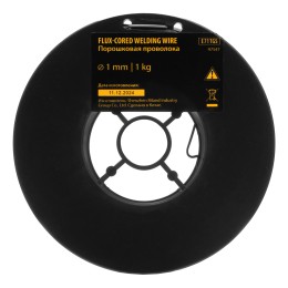 Denzel Порошковая проволока Е71TGS, диам. 1 мм, 1 кг, диам. катушки D100 97547