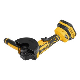 Denzel Машина шлифовальная угловая аккумуляторная бесщет. AGH-BL-20-125, Li-Ion, 20 В 27010