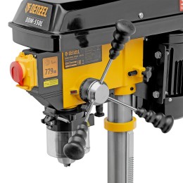 Denzel Станок сверлильный DDM-550L, 550 Вт, 16 мм, 12 ск., лазер, настольный 95322