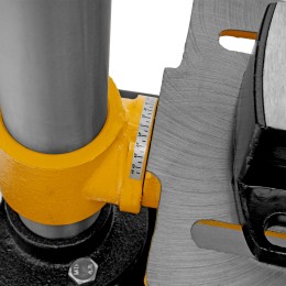 Denzel Станок сверлильный DDM-350L, 350 Вт, 13 мм, 5 ск., лазер, настольный 95321