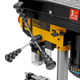 Denzel Станок сверлильный DDM-350L, 350 Вт, 13 мм, 5 ск., лазер, настольный 95321